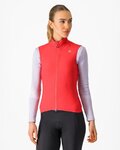 CASTELLI chaleco - ESPRESSO W - rojo