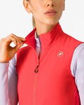 CASTELLI chaleco - ESPRESSO W - rojo