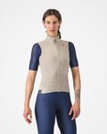 CASTELLI chaleco - ESPRESSO W - gris