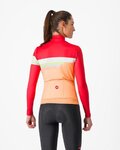 CASTELLI maillot de invierno de manga larga - TORNARE W - naranja