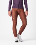 CASTELLI pantalones largos con tirantes - ESPRESSO W DT - rojo