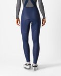CASTELLI pantalones largos con tirantes - ESPRESSO DT W - azul