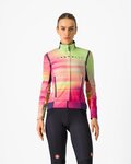 CASTELLI chaqueta aislante - PERFETTO LTD ROS 2 JKT - multicolor/rosa