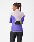 CASTELLI chaqueta aislante - UNLIMITED W - rosa/púrpura