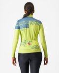 CASTELLI maillot de invierno de manga larga - UNLIMITED THERMAL 2 W - amarillo