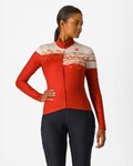 CASTELLI maillot de invierno de manga larga - UNLIMITED THERMAL 2 W - rojo