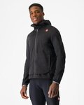 CASTELLI chaqueta impermeable - UNLIMITED RAIN - negro