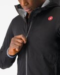 CASTELLI chaqueta impermeable - UNLIMITED RAIN - negro