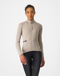 CASTELLI maillot de invierno de manga larga - UNLIMITED TRAIL 2 W - beige