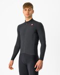 CASTELLI maillot de invierno de manga larga - AERO RACE - negro