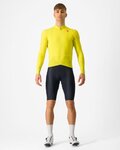 CASTELLI maillot de invierno de manga larga - AERO RACE - amarillo