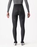 CASTELLI pantalones largos sin tirantes - ESPRESSO W - negro