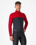 CASTELLI chaqueta aislante - ESTREMO - negro/rojo