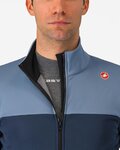 CASTELLI chaqueta aislante - ESTREMO - rojo/negro