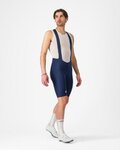 CASTELLI pantalones cortos de tirantes - AERO RACE S - azul