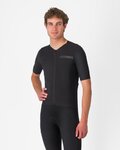 CASTELLI jersey de manga corta - PREMIO EVO - negro