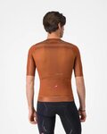 CASTELLI jersey de manga corta - AERO RACE 8S - marrón