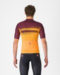 CASTELLI jersey de manga corta - SIMBOLO - amarillo/granate