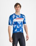 CASTELLI jersey de manga corta - HERITAGE - azul