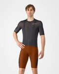 CASTELLI pantalones cortos de tirantes - UNLIMITED ENDURANCE - rojo