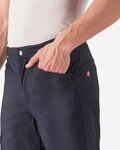 CASTELLI pantalones cortos sin tirantes - UNLIMITED ADVENTURE BAGGY - negro