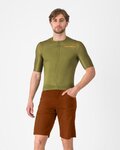 CASTELLI pantalones cortos sin tirantes - UNLIMITED ADVENTURE BAGGY - rojo