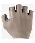 CASTELLI guantes de dedos cortos - ESPRESSO - gris