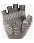CASTELLI guantes de dedos cortos - ESPRESSO - azul claro