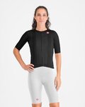 CASTELLI pantalones cortos de tirantes - FREE AERO RACE S W - blanco