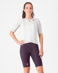CASTELLI pantalones cortos de tirantes - FREE AERO RACE S W - púrpura
