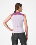 CASTELLI maillot sin mangas - SOLE - púrpura/blanco