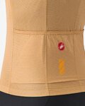 CASTELLI jersey de manga corta - UNLIMITED W - marrón