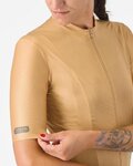 CASTELLI jersey de manga corta - UNLIMITED W - marrón