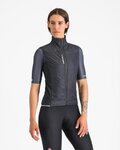 CASTELLI pantalones cortos de tirantes - UNLIMITED ENDURANCE W DT - negro