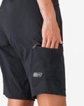 CASTELLI pantalones cortos sin tirantes - UNLIMITED ADVENTURE BAGGY W - negro
