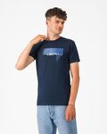 CASTELLI Camiseta de manga corta - VELOCE - azul