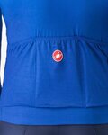 CASTELLI maillot de verano de manga larga - UPF LONG - azul