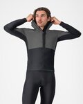 CASTELLI chaqueta cortaviento - FLY UNLTD - negro/gris