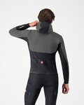 CASTELLI chaqueta cortaviento - FLY UNLTD - negro/gris