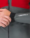 CASTELLI chaqueta cortaviento - FLY UNLTD - rojo/gris