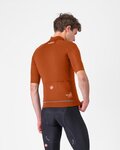 CASTELLI chaqueta cortaviento - DO.DI.CI. SHORT SLEEVE - marrón