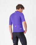 CASTELLI chaqueta cortaviento - DO.DI.CI. SHORT SLEEVE - púrpura