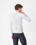 CASTELLI maillot de invierno de manga larga - PURO 4 - blanco