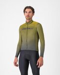 CASTELLI maillot de invierno de manga larga - APICE - verde