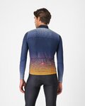 CASTELLI maillot de invierno de manga larga - APICE - azul