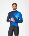 CASTELLI maillot de invierno de manga larga - AMPLIFY - azul