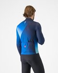 CASTELLI maillot de invierno de manga larga - AMPLIFY - azul