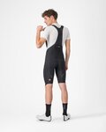 CASTELLI pantalones cortos de tirantes - OMLOOP THERMAL - negro