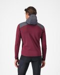 CASTELLI sudadera - UNLIMITED ROAM - granate