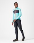 CASTELLI pantalones largos con tirantes - UNLIMITED - negro